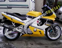 Горячие продаж, Тела для Yamaha Yzf 600R части Thundercat 97 — 07 YZF600 R 1997 — 2007 Yzf 600R желтый черный белый ABS зализа