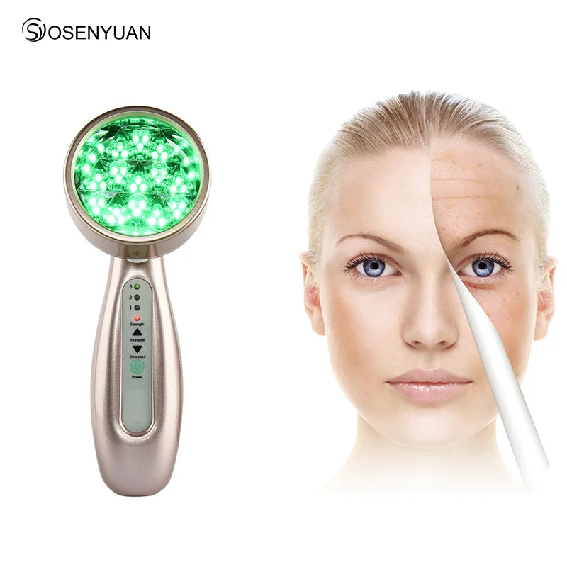 

Spa Ultrasonic Face Bio Light LED Photon Skin Rejuvenation Facial Beauty Device Rechargeable Firming Beauty Machine