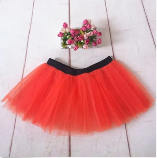 3Layers Adult Women Tutu Tulle Skirt Petticoat Dance Halloween Party Fancy - Цвет: as picture