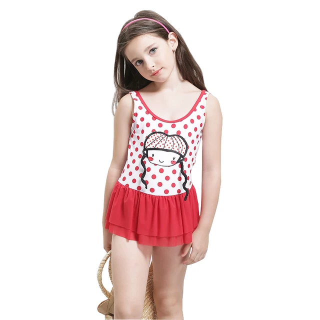 Children Girls Swimwear 2017 Kids One Piece Swimsuit Girls Swimsuit