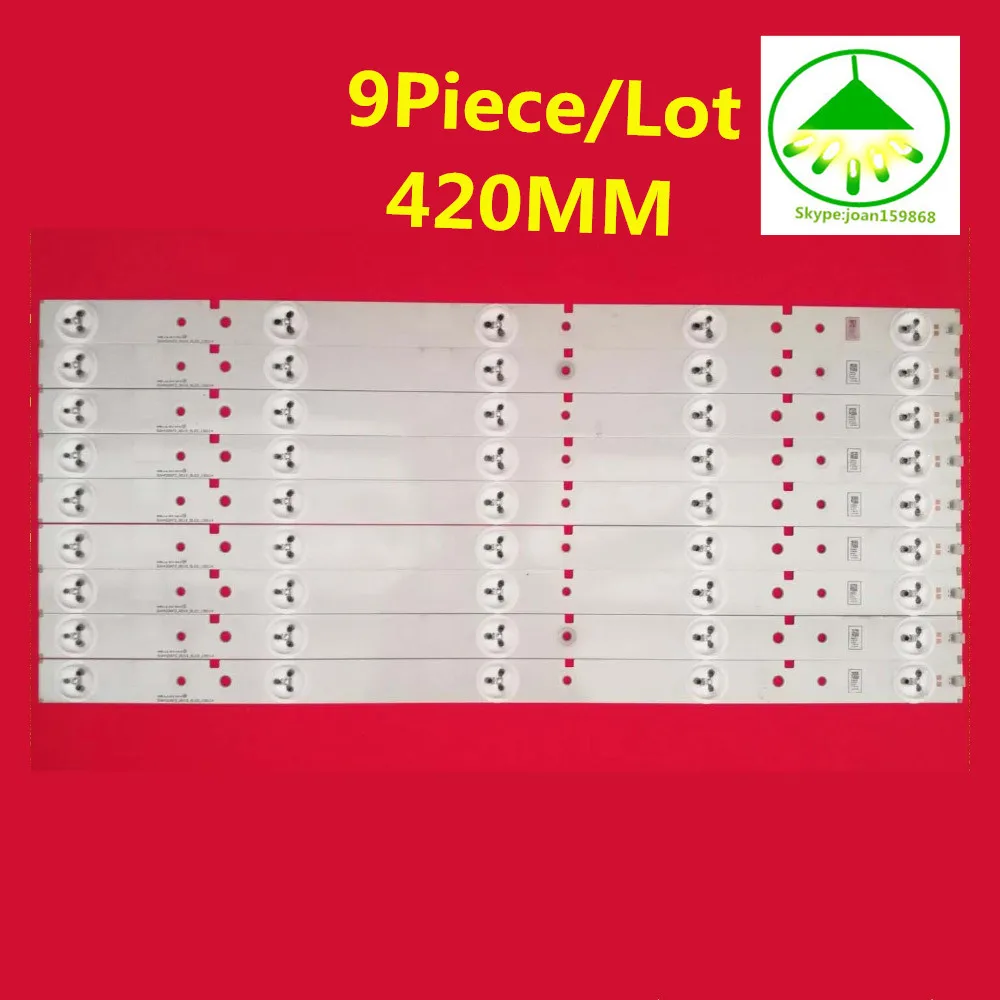 9 шт. 42 дюймовые светодиодные ленты для LED 42K20JD 42EC260JD SVH420A72 42K30JD светодиодный 42EC290N 100%