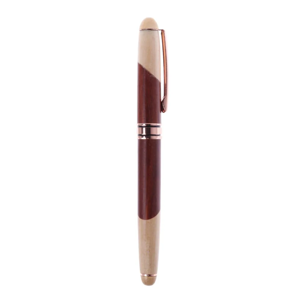 

Luxury Wood Calligraphy Art Fountain Pen Medium Nib Office Writing Business Gift