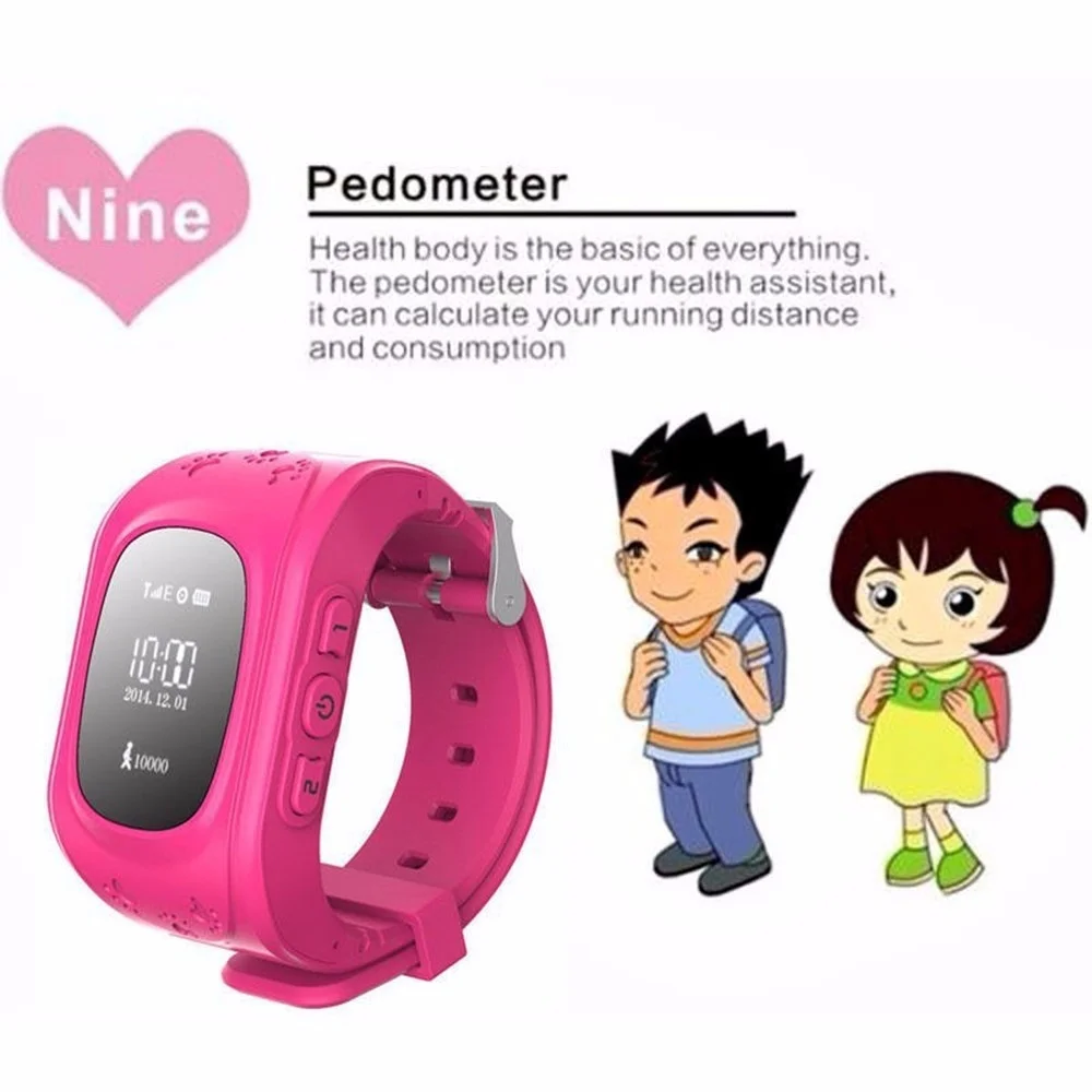 Smart Watch Kid Safe GPS Smartwatch SOS Call Location Finder Locator Tracker for Kid Child Anti Lost Monitor Baby