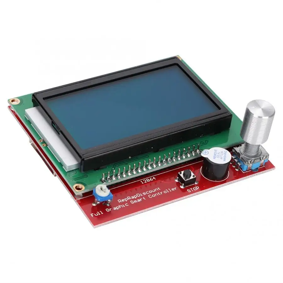 3D Printer Smoothieboard 5X V1.1+12864 LCD Display Kit With Adapter
