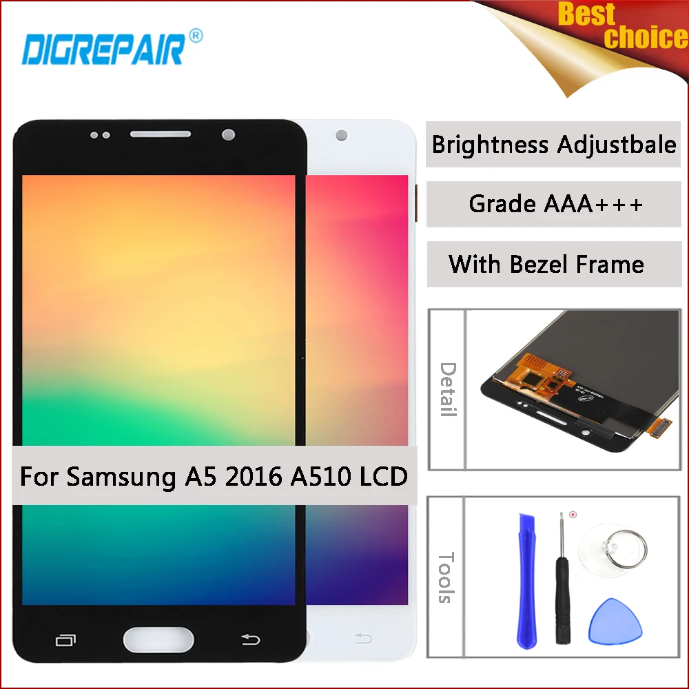 a510f lcd For Samsung Galaxy A5 2016 A510F display A510M LCD Display