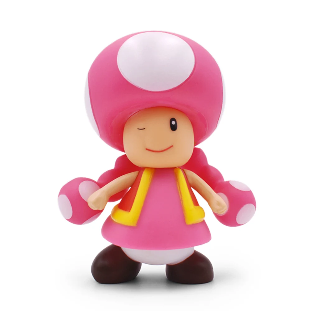 O 8-15 см Фигурки "Супер Марио" игрушки Super Mario Bros Bowser Luigi Koopa Yoshi Mario Maker Odyssey ПВХ фигурка модель игрушки куклы - Цвет: O