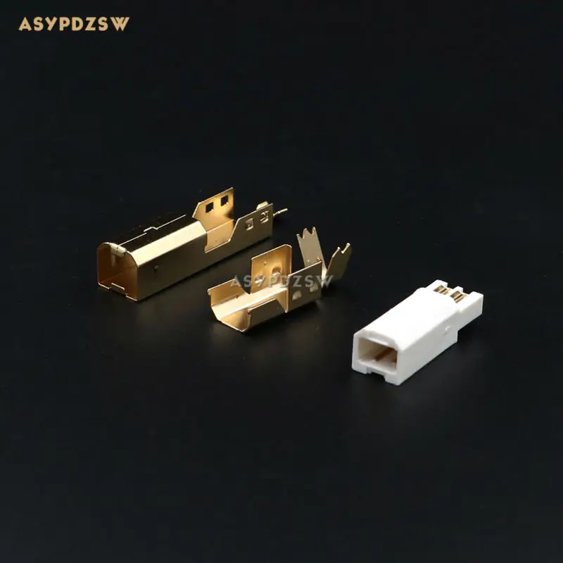 Buy Top HIFI DIY gilded Male B type thicken Audio