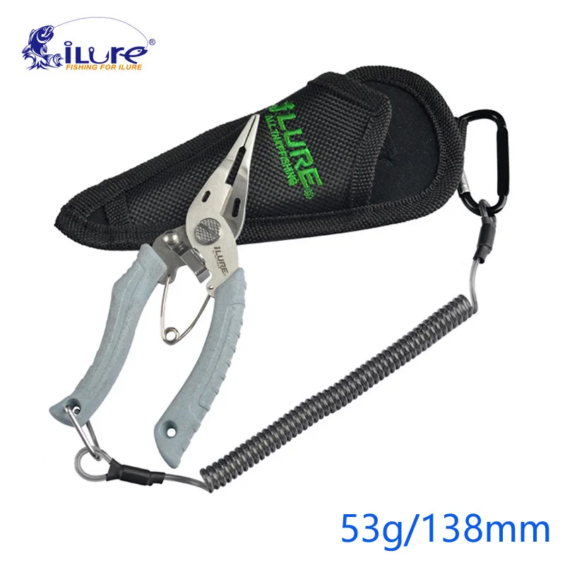 

Portable Stainless Steel Micro-material Sub-plier Pick Hook Clamp Control Fishing Pliers Fishing Shears Fishing Accessories