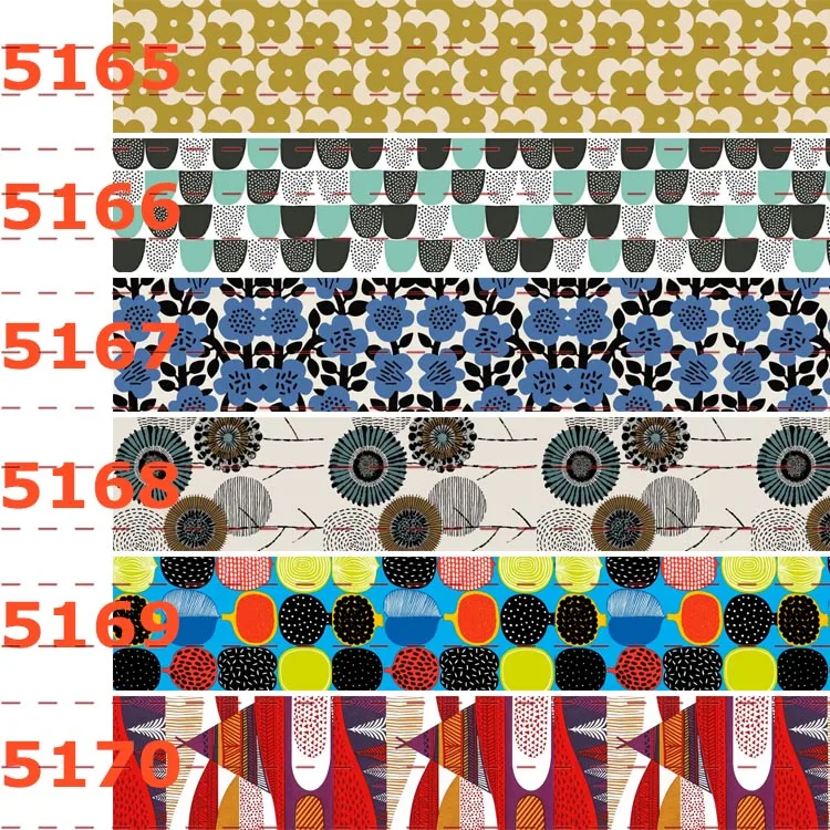 10 ярдов разные размеры темный цветной принт с геометрическим узором Grosgrain ribbon