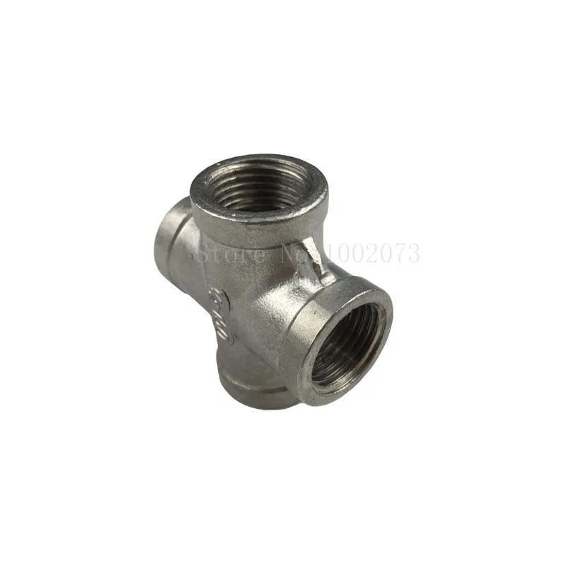 New Stainless Steel 304 Cross Thread Pipe Fitting - 12BSP, Homebrew Hardware, Pump fitting