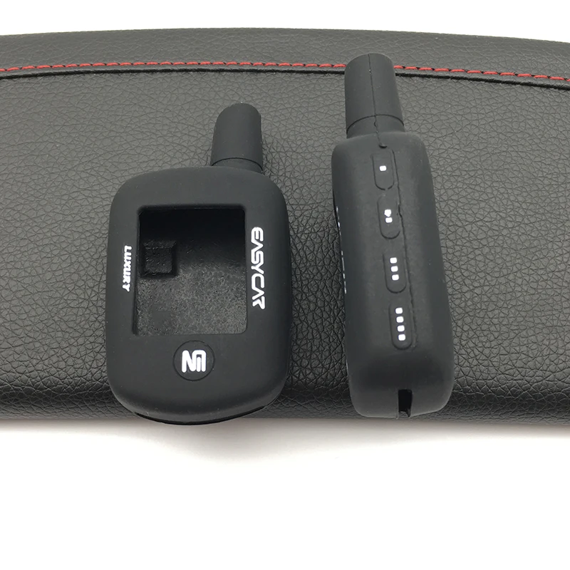 

2018 Fashion Style Silicone Rubber Key Cover for car alarm E772AS / E9 Silicone Case Easycar Alarm Security LCD Protect Shell