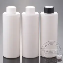 500 мл X 12 белого цвета круглый пустой пластиковый контейнер с двойными стенками винт верхней крышке DIY крем бутылки жидкое мыло