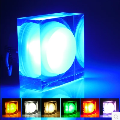 

Acrylic Crystal LED Downlight 1W Square Wall Spot light Ceiling Sconce AC85-265V 45*45*32mm Cabinet Home Lighting