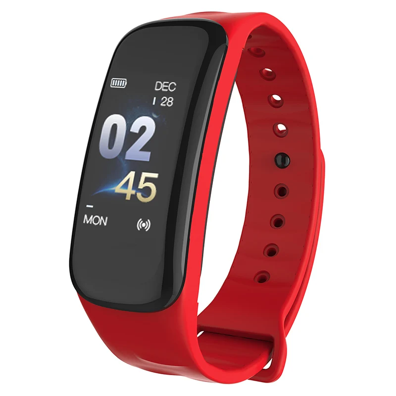 Smart Bracelet Color Screen Blood Pressure Fitness Tracker Heart Rate Monitor Band Sport Watch Wristband for Android IOS | Электроника