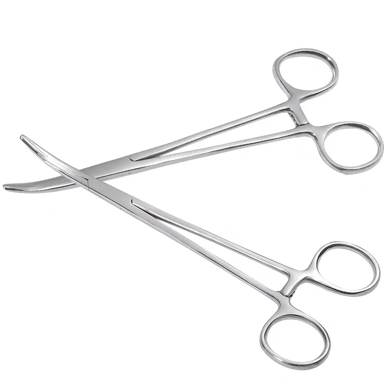Stainless Steel Hemostatic Clamp Forceps Surgical Forceps Surgical Tool kit Hemostat Locking Clamps Fishing Pliers hv3n