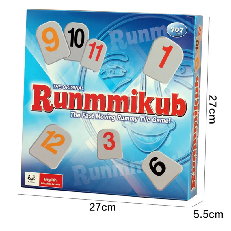 Новые настольные игры подарки настольная игра Israel Mahjong Gmae Box версия Быстрый движущийся Rummy плитка игра игрушки стандартное издание головоломка