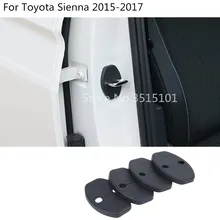 Автомобильная защелка стоп антикоррозийный водонепроницаемый ключ для дверного замка ключи защита пластиковая пряжка крышка 4 шт. для Toyota Sienna