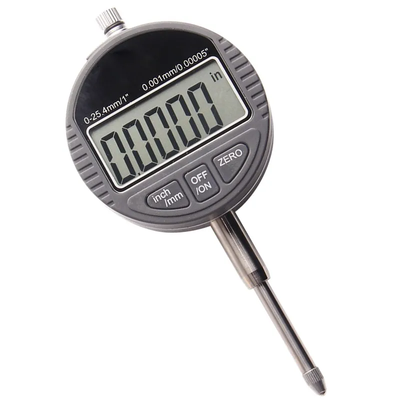 Индикатор цифрового набора 0-25,4 мм/" Dial Gauge 0,001 мм/0,00005" с рифлёной задней цифровой циферблат индикатор тестирования измерительные инструменты
