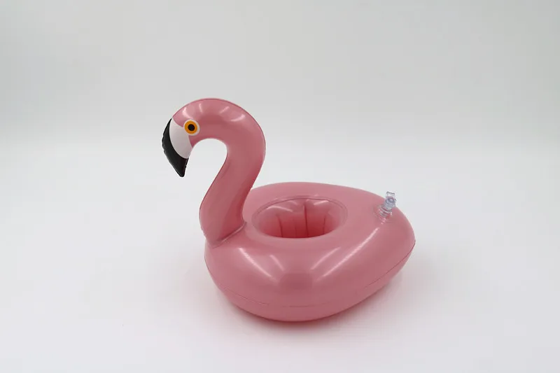 Infláveis ouro Rosa flamingo Copo Titular bebida