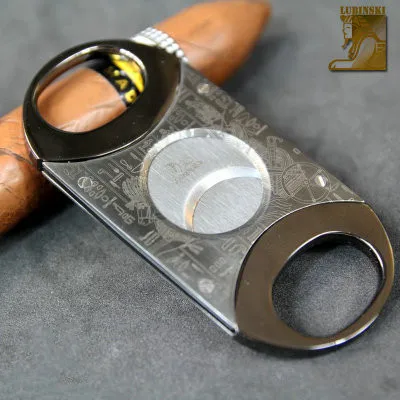 Cohiba ультра-тонкий нож для стрижки сигар из нержавеющей стали, высококачественные сигары, специальные ножницы, кубинские толстые 4 мм аксессуары - Цвет: 1