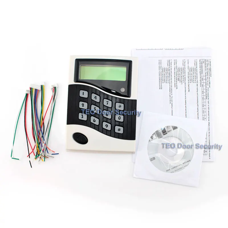 Best Seller  Keypad Access Control WG output Single Door Access Control System LED Display Screen Network Attend