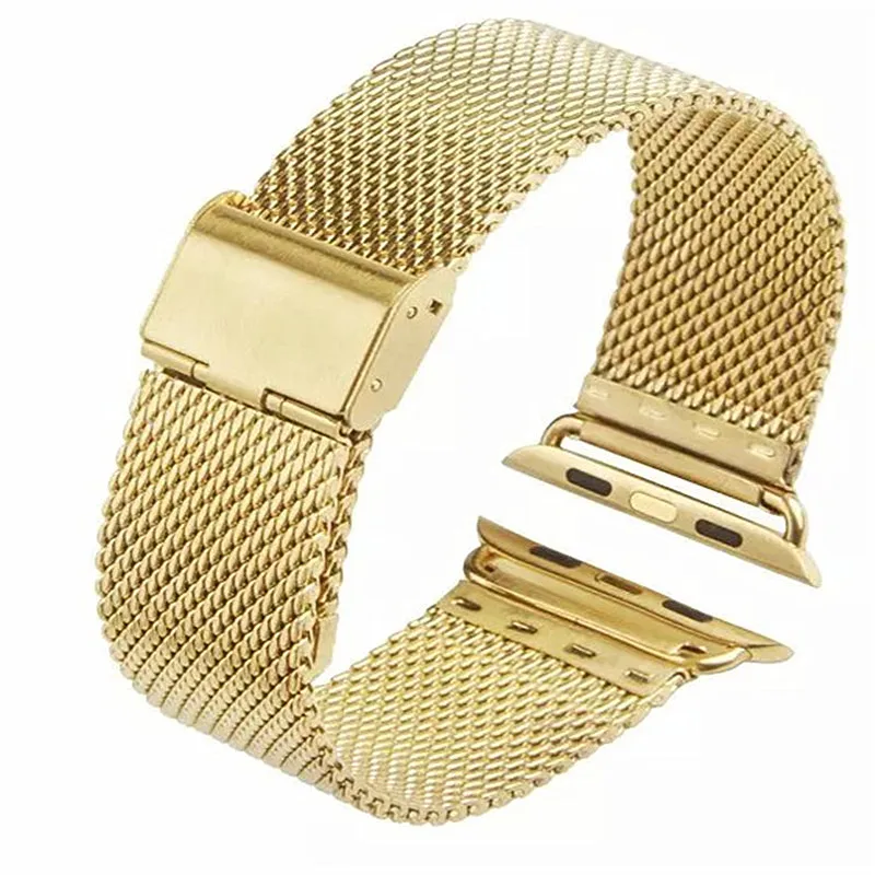 ASHEI Миланская петля ремешок для часов Apple Watch ремешок 40 мм 44 мм 42 мм 38 мм браслет для Iwatch серии 5 4 3 2 1