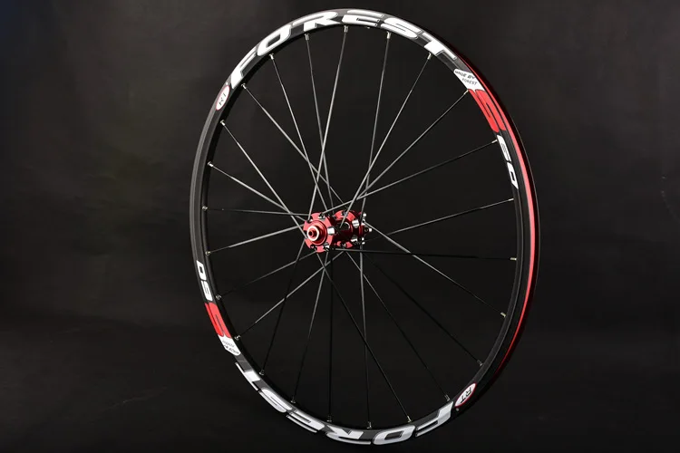 Excellent Bicycle Wheel 26/27.5er MTB 24Holes 7075 alloy CNC Disc brake wheels 5 bearing wheels 8/9/10/11 Speeds Bicycle Parts 4