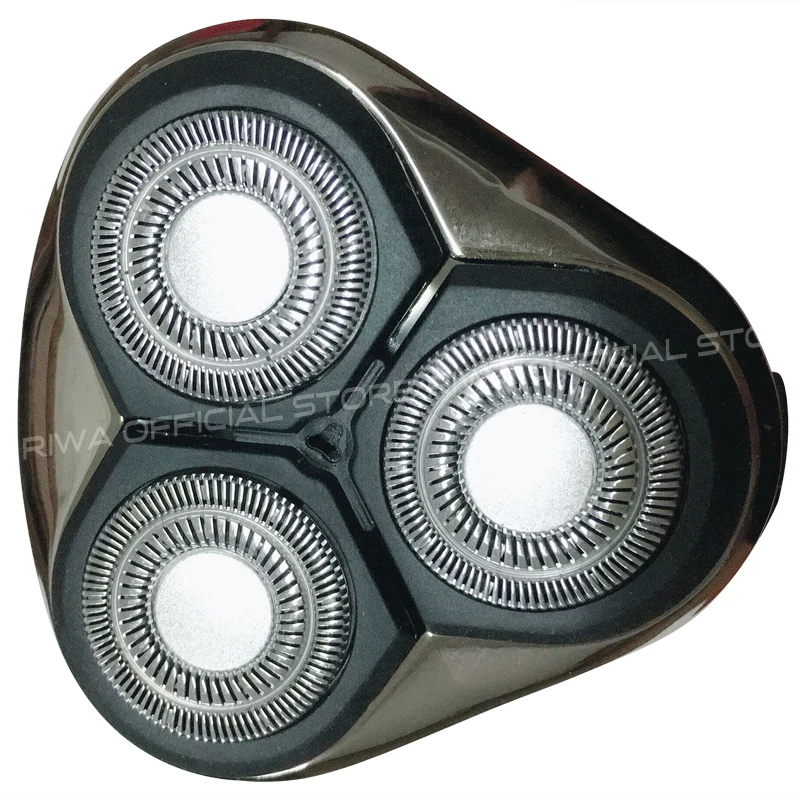 RIWA 3 в 1 моющийся перезаряжаемый роторный электробритва с тройным лезвием бритва триммер для носа для мужчин ЖК-дисплей