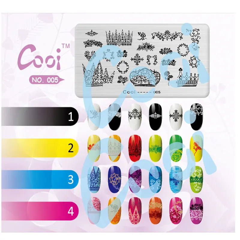 8 мл Золотой Серебряный штамповочный гель для печатей лаком для ногтей пластин штамп замачивающийся гель-краска для ногтей долговечный Маникюр для дизайна ногтей - Цвет: cooi-05