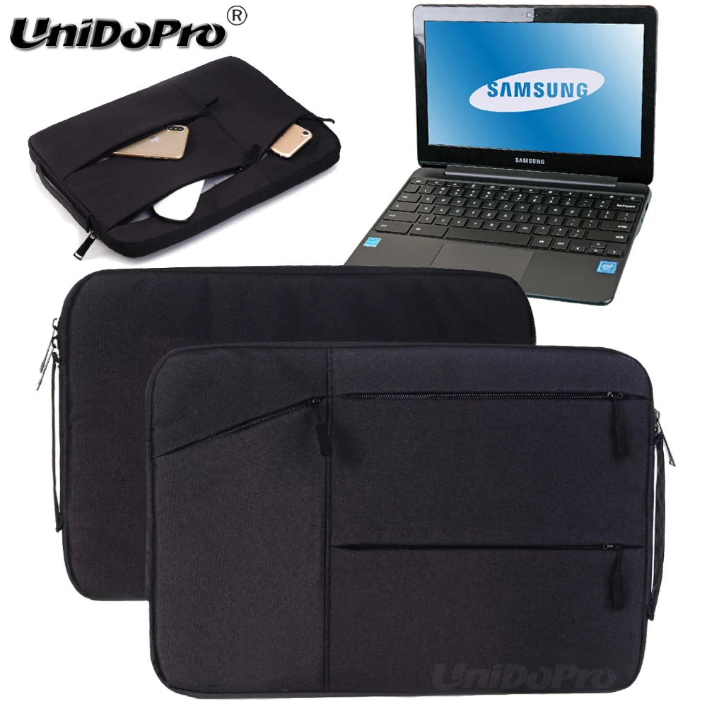 Unidopro Multifunctional Sleeve Briefcase for Samsung Chromebook Plus Convertible Touch Laptop XE513C24-K01US Carrying Bag Cover Unidopro Multifunctional Sleeve Briefcase for Samsung Chromebook Plus Convertible Touch Laptop XE513C24-K01US Carrying Bag Cover