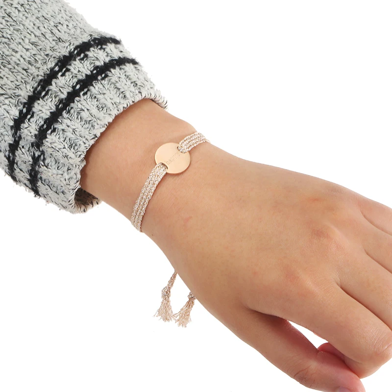 2016 Nice Fashion Rope Chain Bracelet For Women Wholesale Lady Jewelry