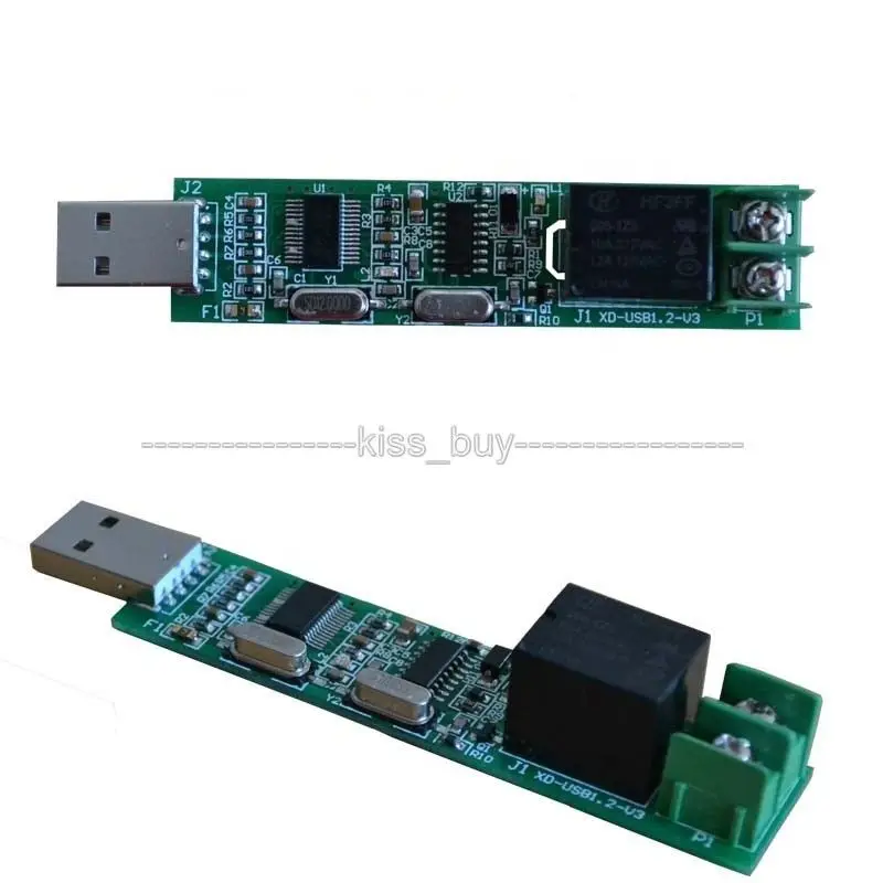 USB релейная плата управления ПК Smart control ler управление AC 220 V модуль