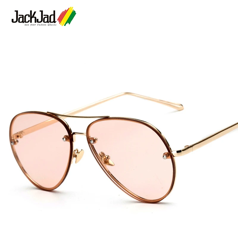 JackJad, модные трендовые солнцезащитные очки Kendall Jenner, стильные авиационные женские очки, линза океана, фирменный дизайн, солнцезащитные очки Oculos De Sol