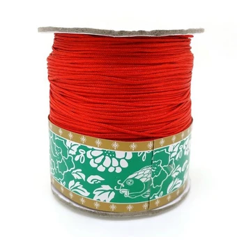 

High Qulity,1.5mm Red Macrame Nylon Cords,Exquisite Thread For Braid Charm Jewelry Bracelet,160m/Length,Free Shipping