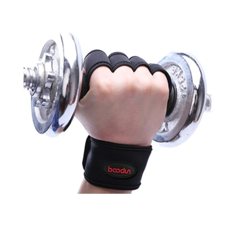 New 1 Pair Gym Fitness Gloves Weight Lifting Men Fitness Sports Body Building Silicone Anti-slip Palm Support Protector Gloves New 1 Pair Gym Fitness Gloves Weight Lifting Men Fitness Sports Body Building Silicone Anti-slip Palm Support Protector Gloves