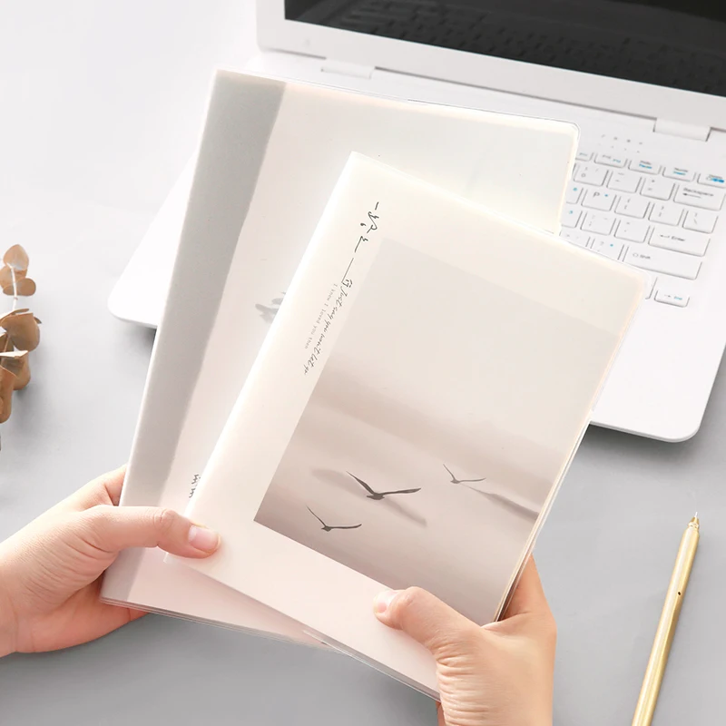 

NNRTS plastic cover the thickened horizontal page classroom notebook wrong title of the meeting notebook