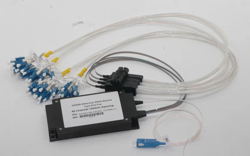 

100GHz 40 Channels DWDM Optical Althermal Arrayed Wavegiude Gratings AAWG Module