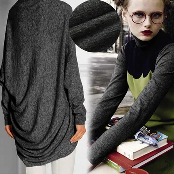 

Customized 170cm wide stretch knitted worsted pure wool wool fabric autumn and winter primer sweater sweater fabric