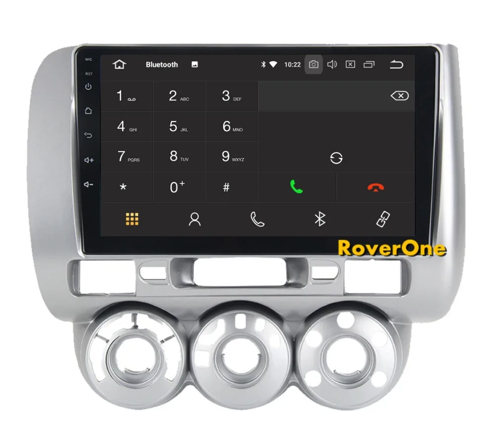 Perfect Octa Core Android 9.0 Car Multimedia Player for Honda Jazz Fit 2002 - 2008 10.2