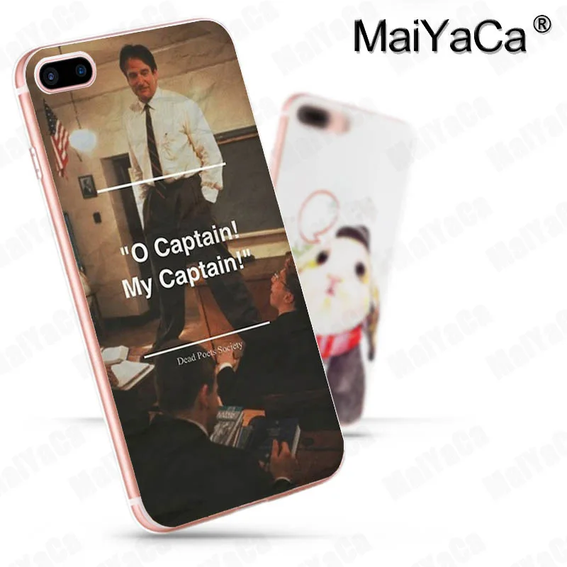 MaiYaCa милый чехол для телефона с надписью Dead Poets Apple iphone 11 pro 8 7 66S Plus X _ SE XS XR