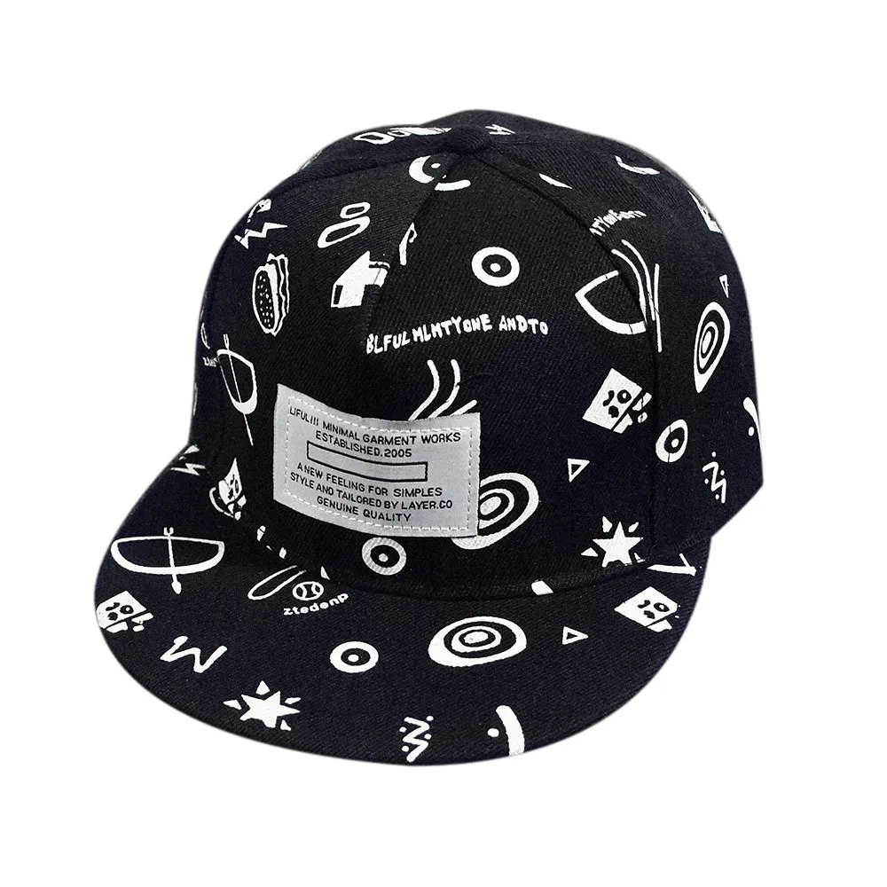 

2018 Women Girl Ladys Fashion Embroidery Snapback Boy Hiphop Hat Adjustable Baseball Cap Unisex