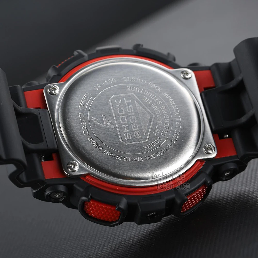 Часы Casio G SHOCK Мужские кварцевые спортивные часы Ударопрочные и водонепроницаемые