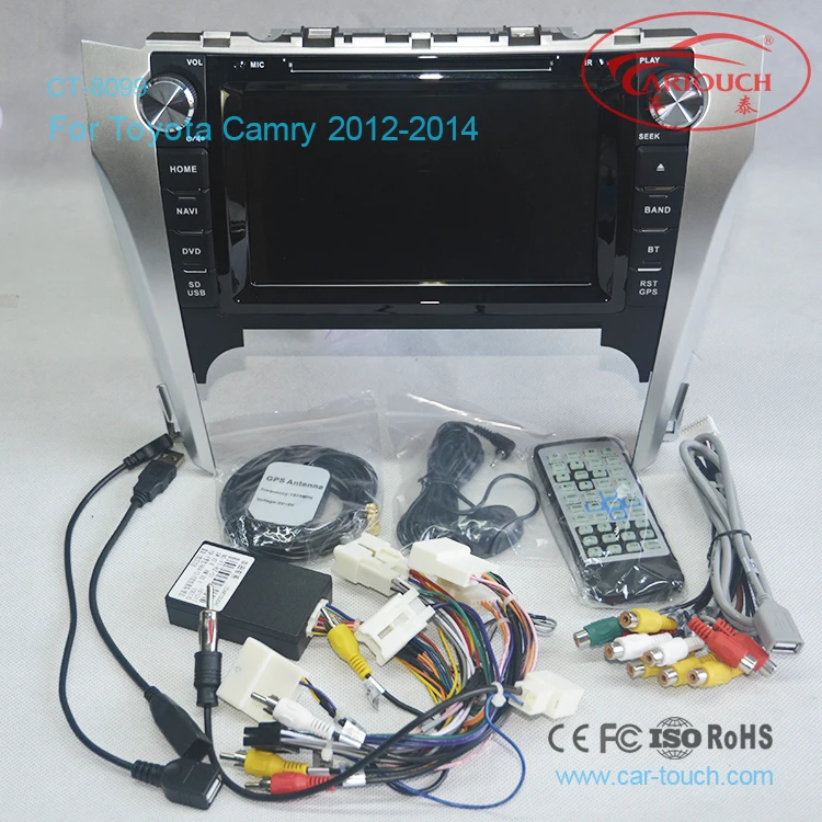 Excellent Cartouch(R) 8 inch HD Touch Screen Car DVD Player GPS Navigation Stereo Radio for Toyota Camry 2012/2013/2014 1 Excellent Cartouch(R) 8 inch HD Touch Screen Car DVD Player GPS Navigation Stereo Radio for Toyota Camry 2012/2013/2014 1