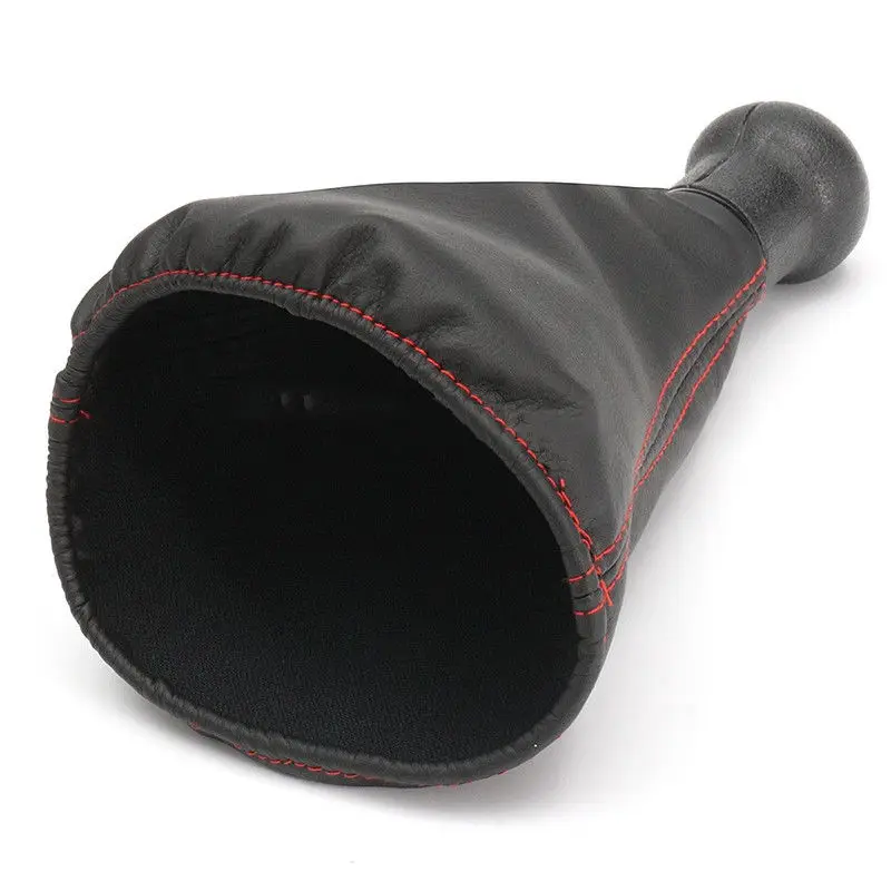 1PCS 5 Speed Manual Gear Shift Shifter Knob Gaiter Boot For V W G olf 3
