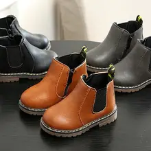 Модные осенне-зимние кроссовки для мальчиков и девочек; Детские кроссовки; детская кожаная обувь для мальчиков и девочек; кожаные ботинки ручной работы; детская обувь для малышей