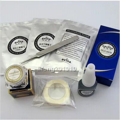 

Professional Makeup Individual False Eyelashes Eyelash Extension Kit Tweezer Eye lash Adhesive Glue Remover Tweezer maquiagens