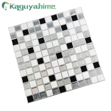 Kaguyahime самоклеющиеся мозаичные плитки 3D наклейки для кухни водонепроницаемые Обои DIY кирпичная плитка противообрастающие кухонные обои