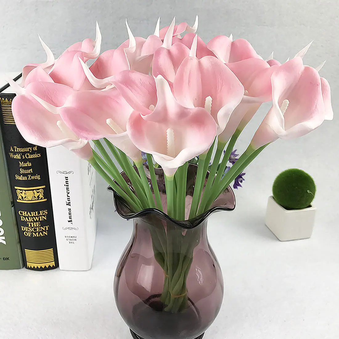 2pcs/lot Mini Calla Lily Artificial Flower For Wedding Party Home Room Decoration Marriage Shoes Hats Accessories Silk Flower 2pcs/lot Mini Calla Lily Artificial Flower For Wedding Party Home Room Decoration Marriage Shoes Hats Accessories Silk Flower