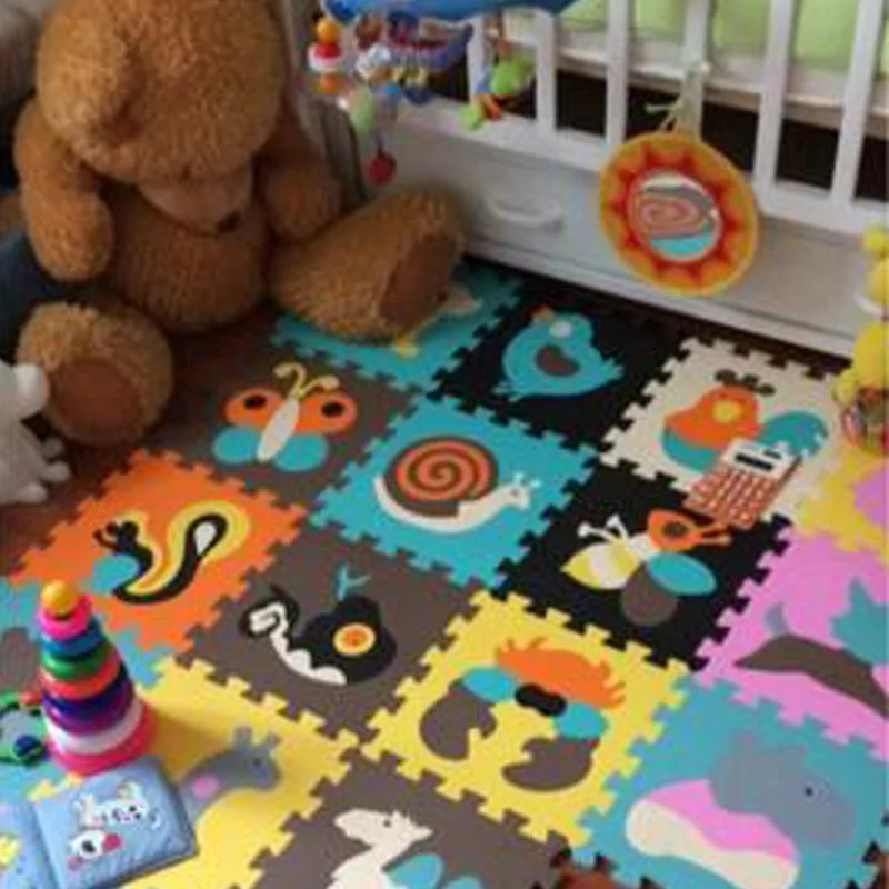 18 шт./набор детские игрушки пазлы из ЭВА|crawling pad|puzzle padbaby foam |