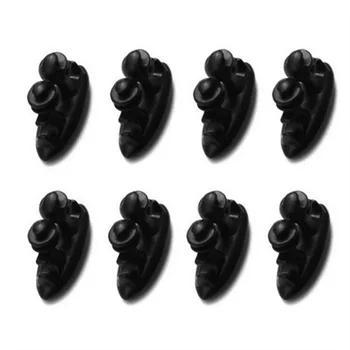 

USB charging cable magnetic lining auto parts bracket,Fastener wire clamp car shape fixing clip 8 pieces.